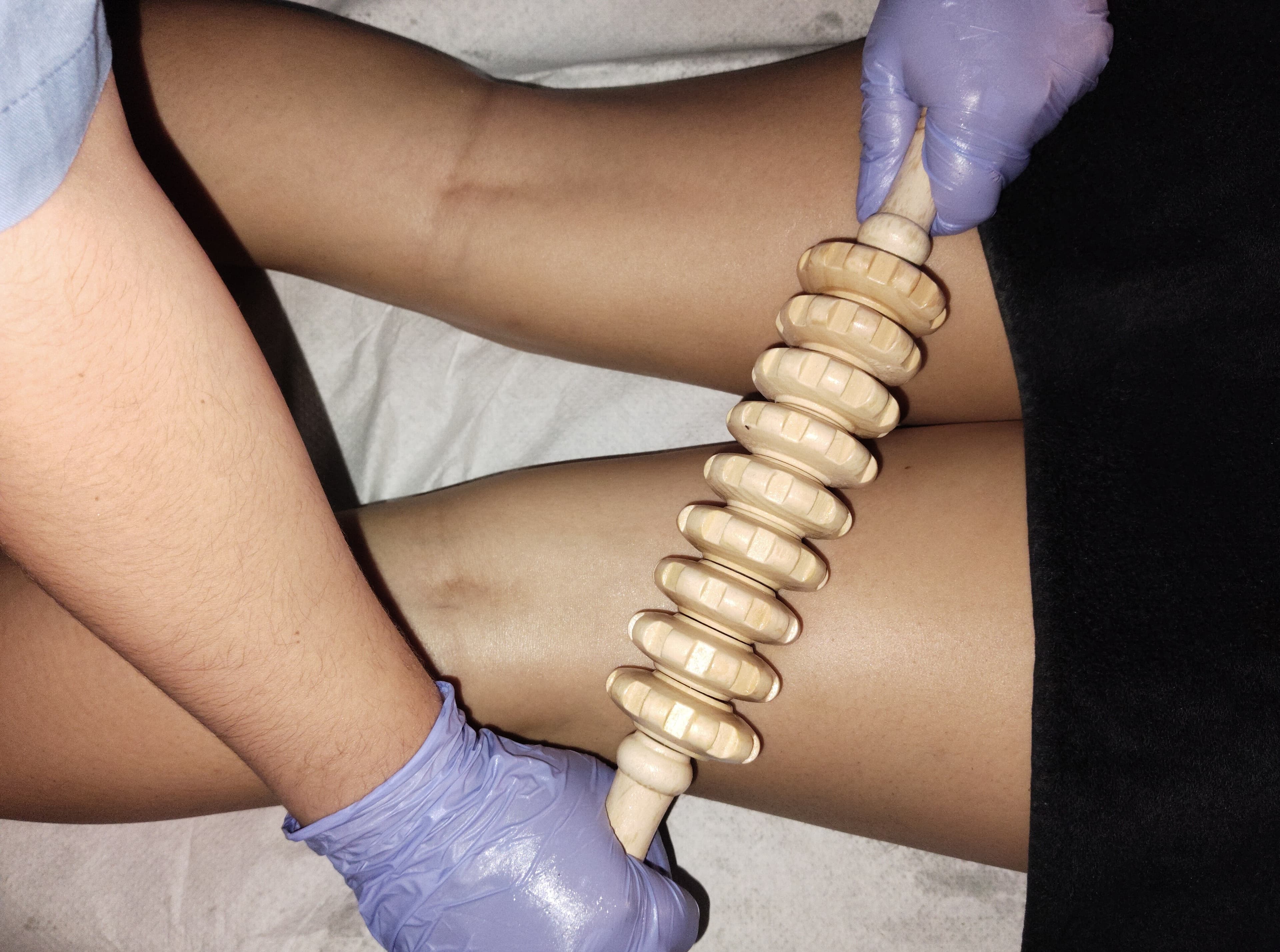 Proceso de Maderoterapia en Punto Alto