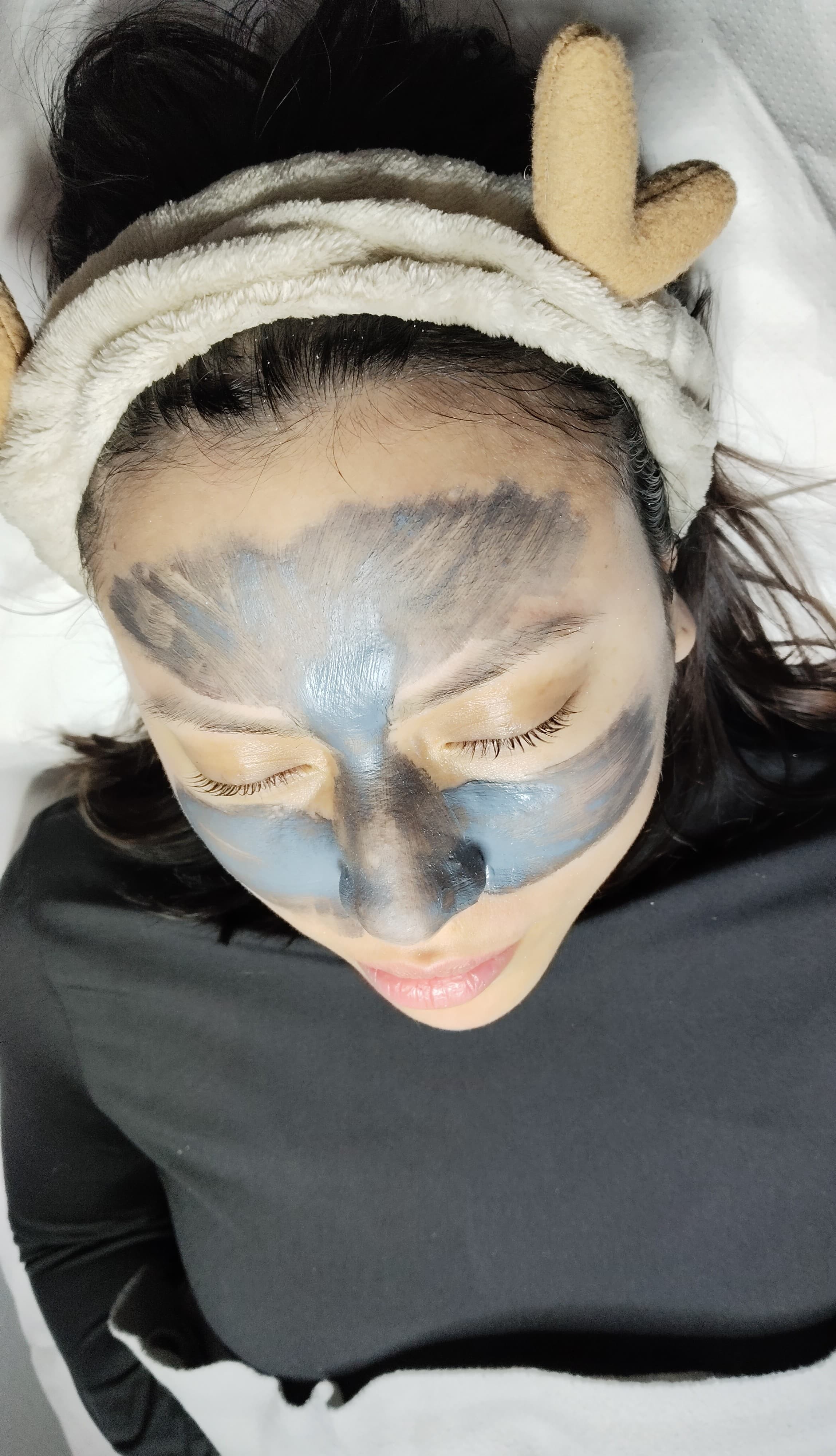 Proceso de Higiene facial profunda (Mascarilla desincrustante) en Punto Alto